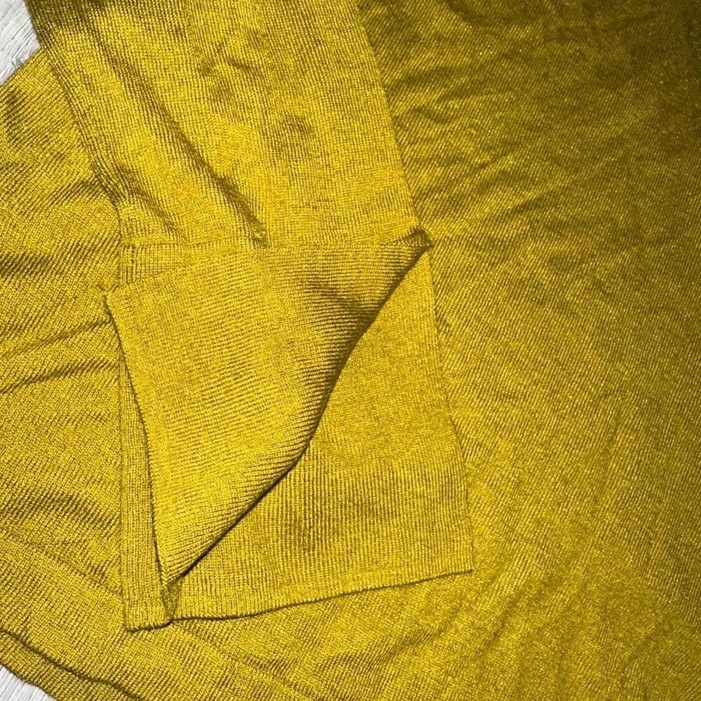 Massimo Dutti Mustard Long Sleeve Blouse - Picture 4 of 5